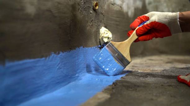 Commercial Waterproofing project at a Potter, WI business property by SJ Waterproofing Pros